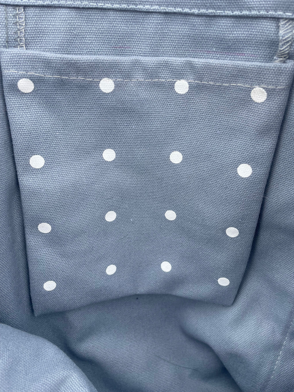 Lion & Willow Canvas Polka Dot Tote Bag – Summer Collection