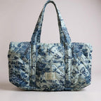 Cotton Quilted Compact Duffle Bag