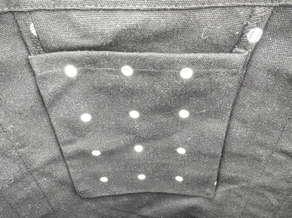 Lion & Willow Canvas Polka Dot Tote Bag – Summer Collection