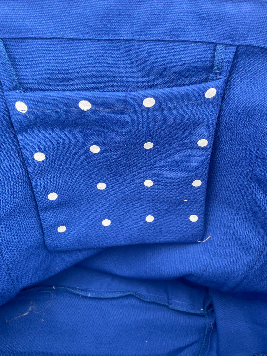 Lion & Willow Canvas Polka Dot Tote Bag – Summer Collection