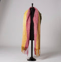 L&W Chunky Knit Winter Scarf~ Mixed Colours