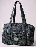Cotton Quilted Compact Duffle Bag