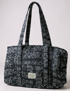 Cotton Quilted Compact Duffle Bag
