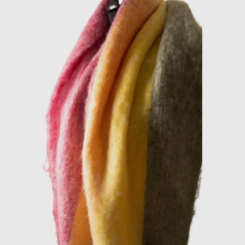 L&W Chunky Knit Winter Scarf~ Mixed Colours