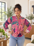 Handmade Kantha Reversible Jacket – Autumn/Winter Colours