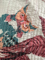 Handmade Kantha Reversible Jacket – Autumn/Winter Colours