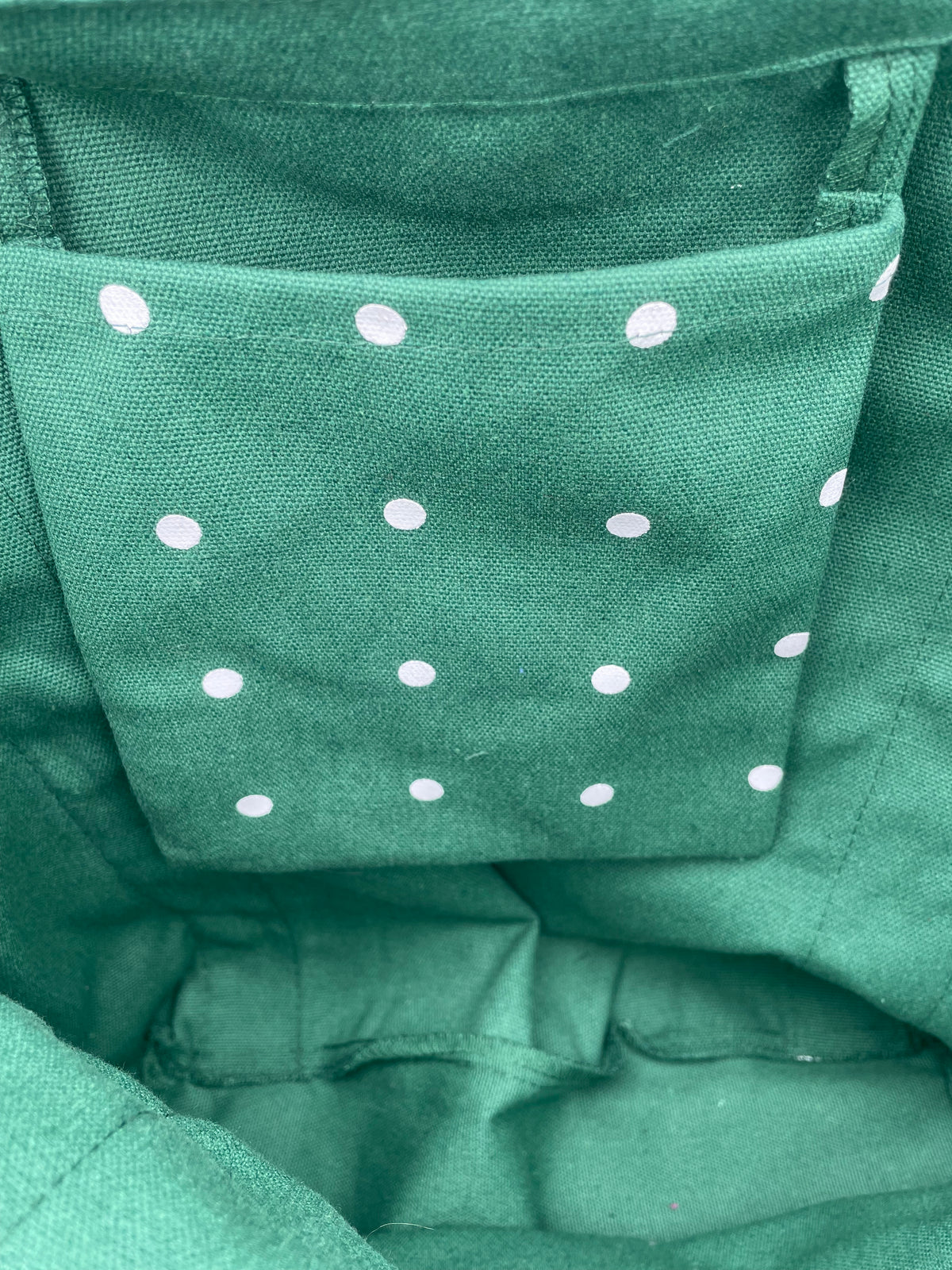 Lion & Willow Canvas Polka Dot Tote Bag – Summer Collection