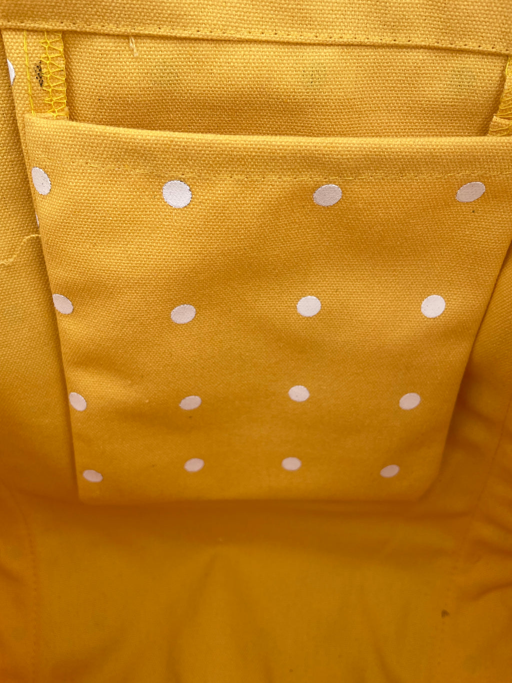 Lion & Willow Canvas Polka Dot Tote Bag – Summer Collection