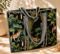 Quilted Cotton Tote Bag, Curated by Lion & Willow