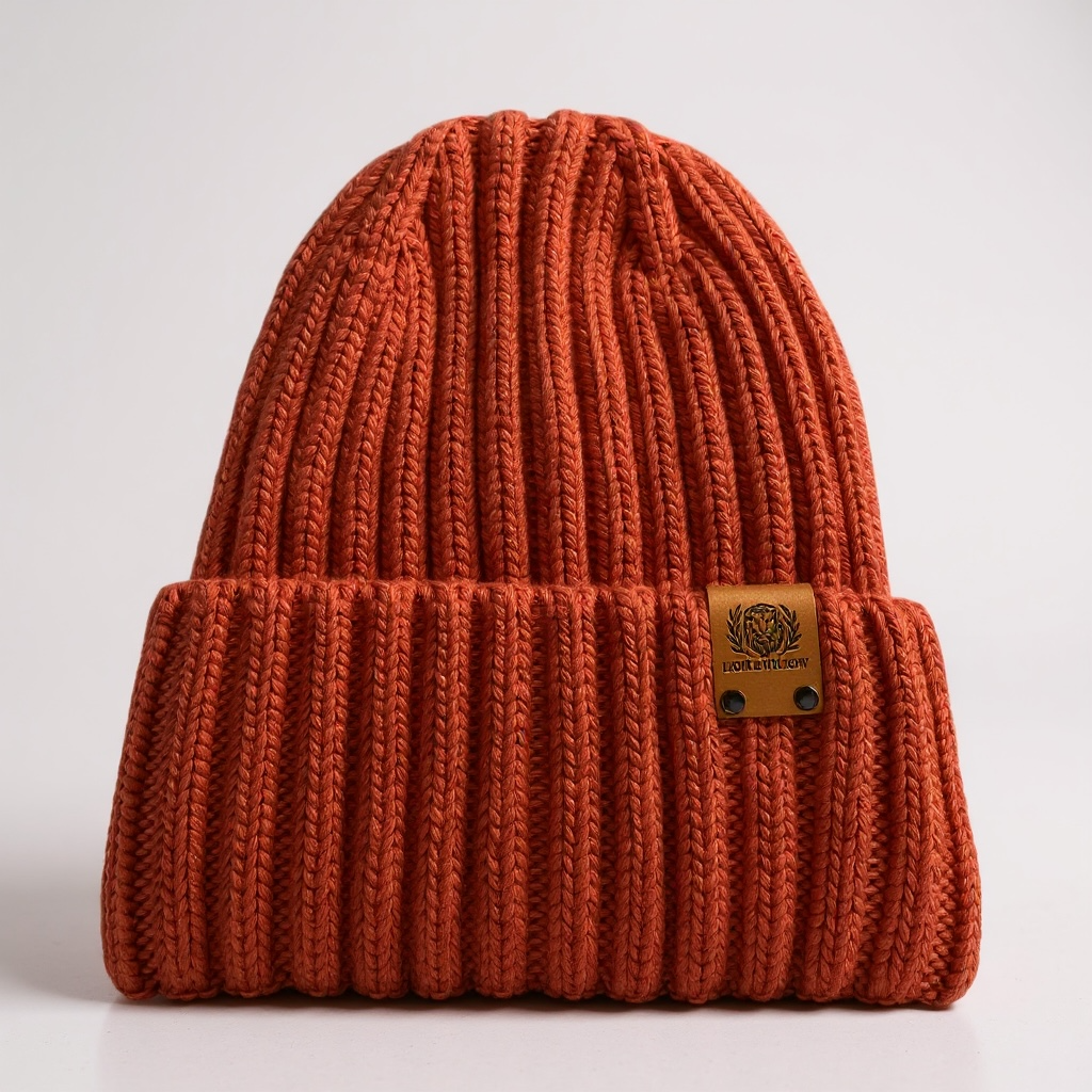 Soft Cashmere Blend Knit Beanie with Satin Lining