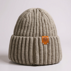 Soft Cashmere Blend Knit Beanie with Satin Lining