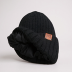 Soft Cashmere Blend Knit Beanie with Satin Lining
